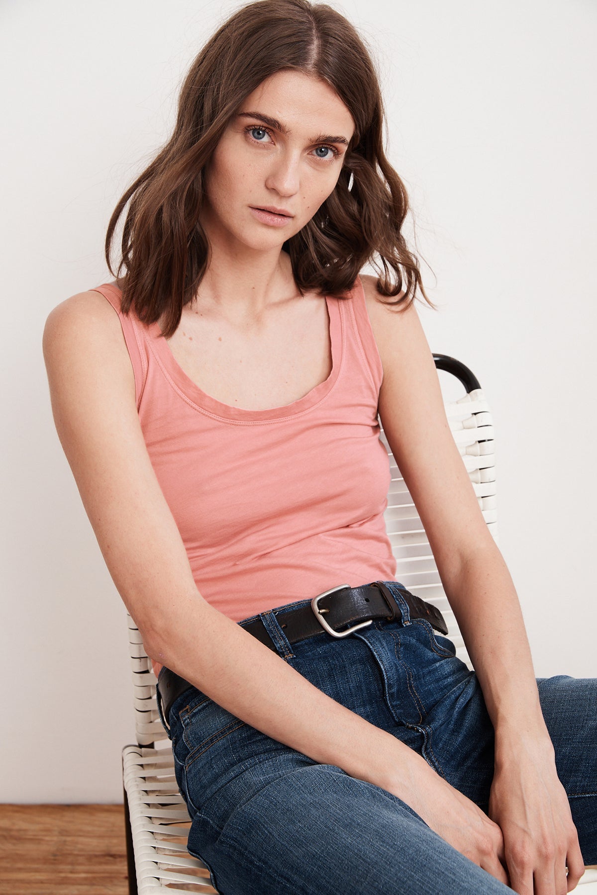 MOSSY GAUZY WHISPER FITTED TANK