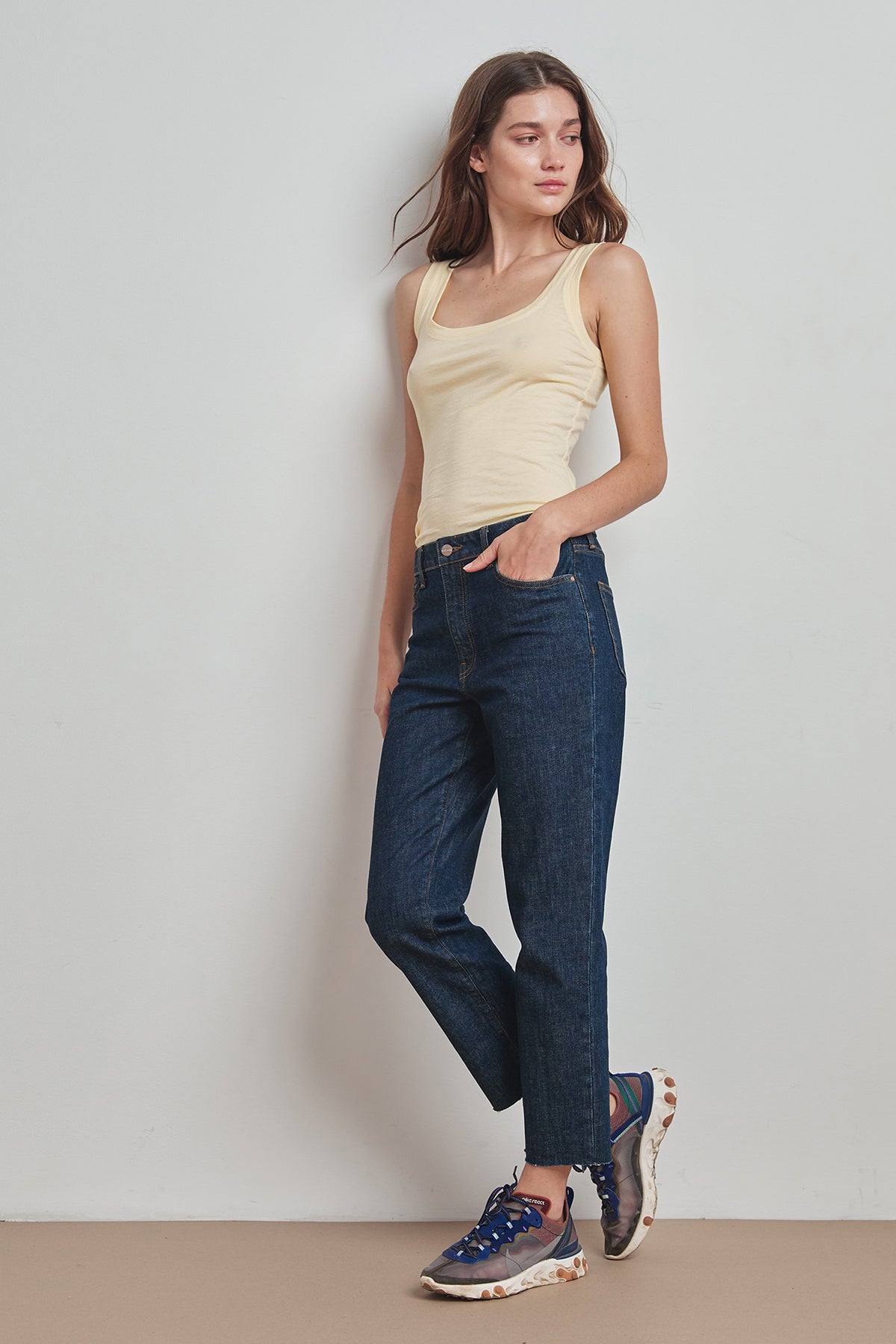 MOSSY GAUZY WHISPER FITTED TANK