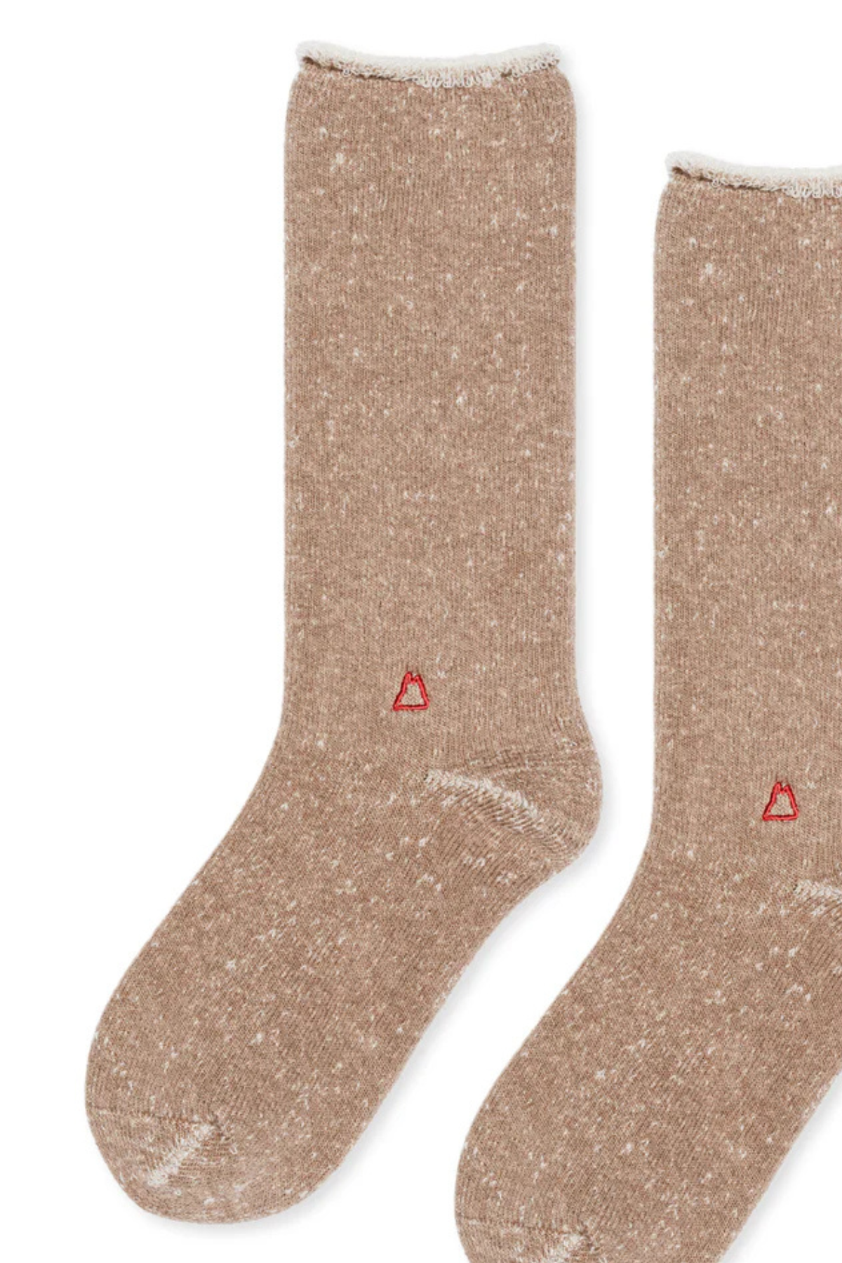 HOODIE WOOL MEN'S CREW SOCKS BY HANSEL FROM BASEL