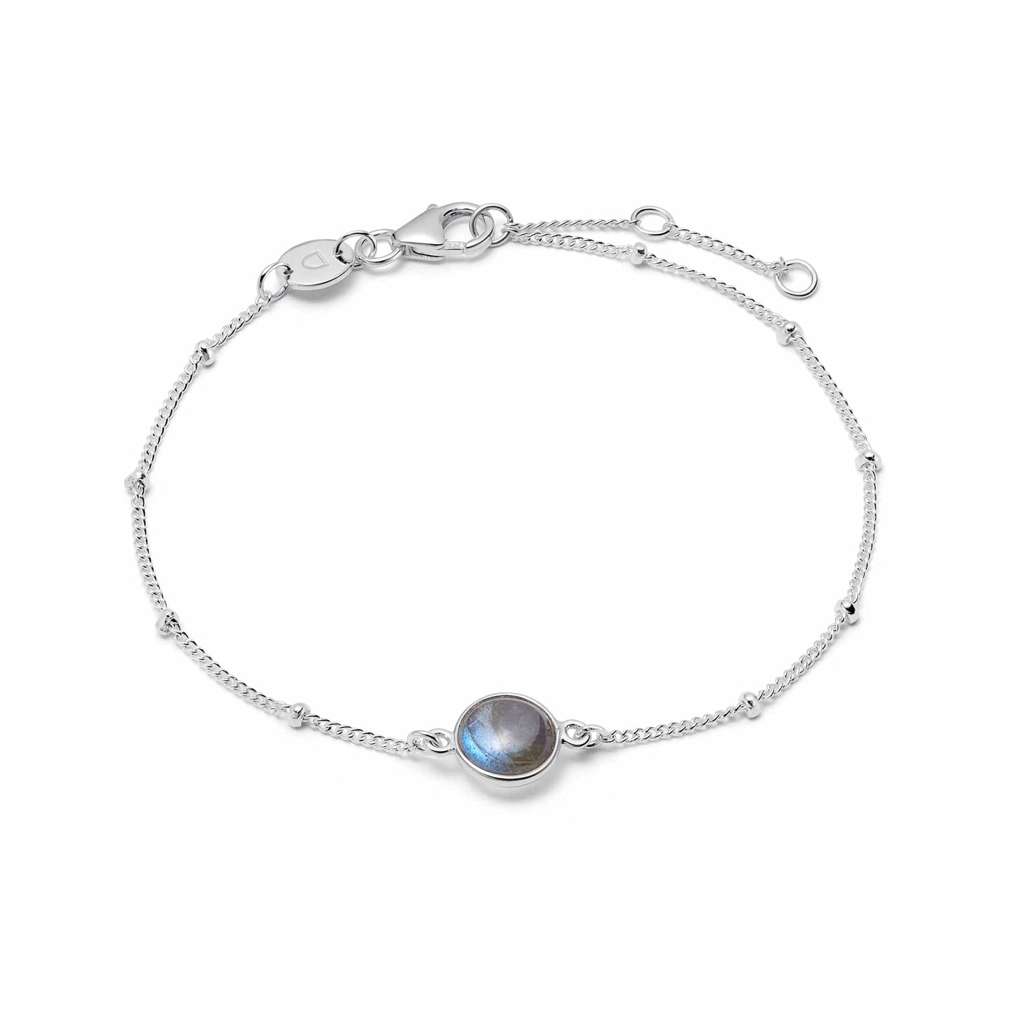 Healing Stone Bracelet Sterling Silver