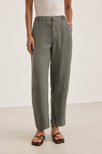 TAYLOR HEAVY LINEN PANT