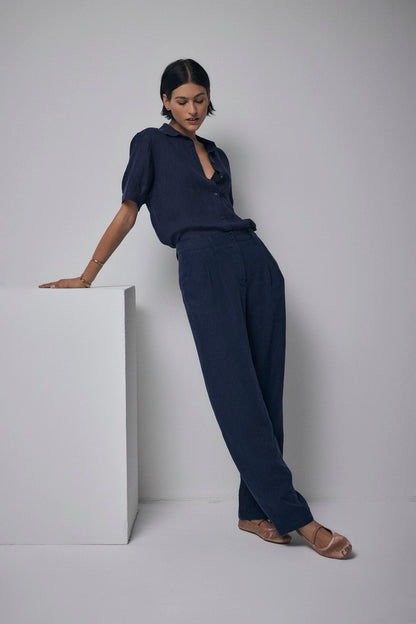 CLAREMONT LINEN SHIRT