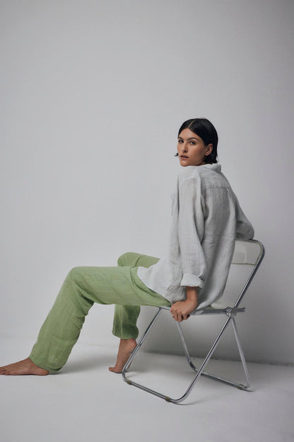 MULHOLLAND LINEN SHIRT