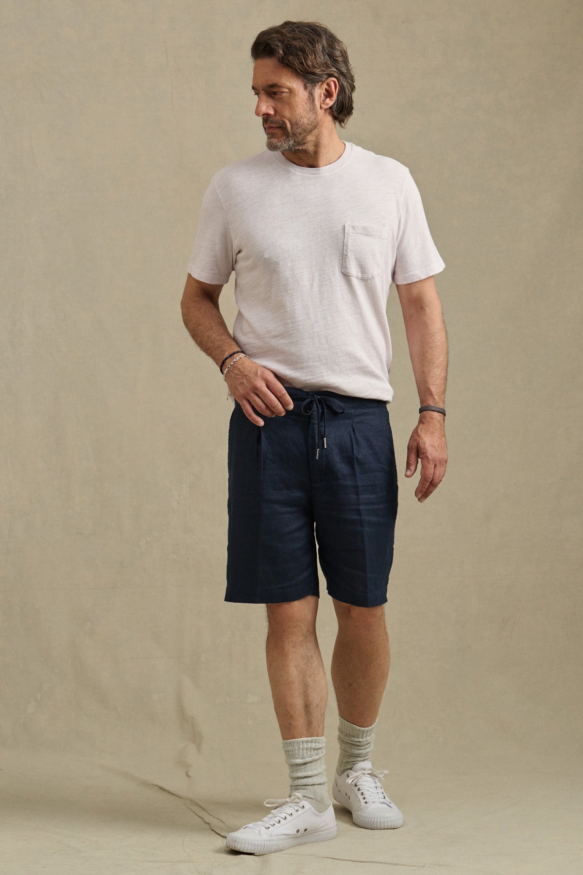 DAMIEN LINEN SHORT