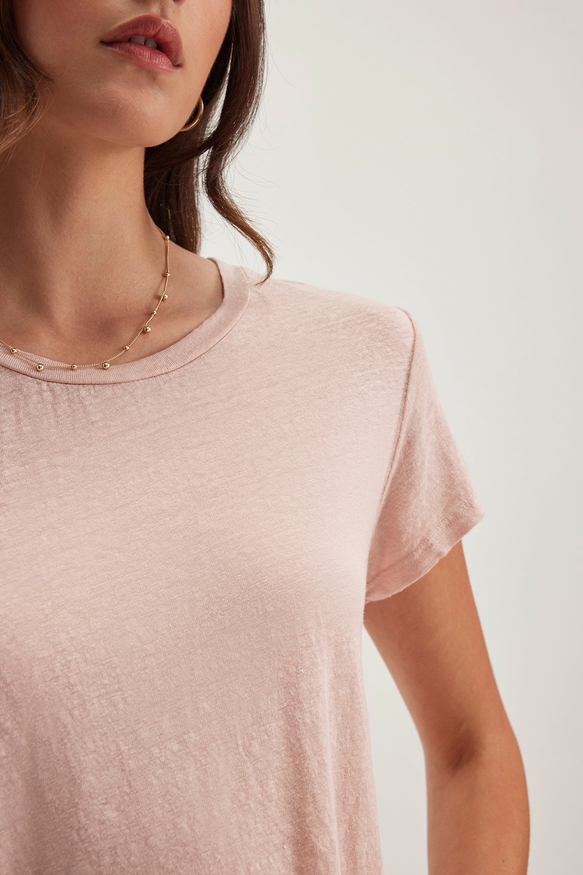 CASEY LINEN KNIT TEE