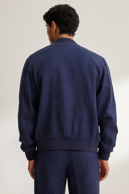 MURPHY LINEN BOMBER JACKET