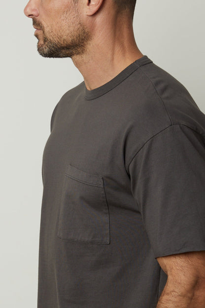 NEPTUNE CREW NECK POCKET TEE