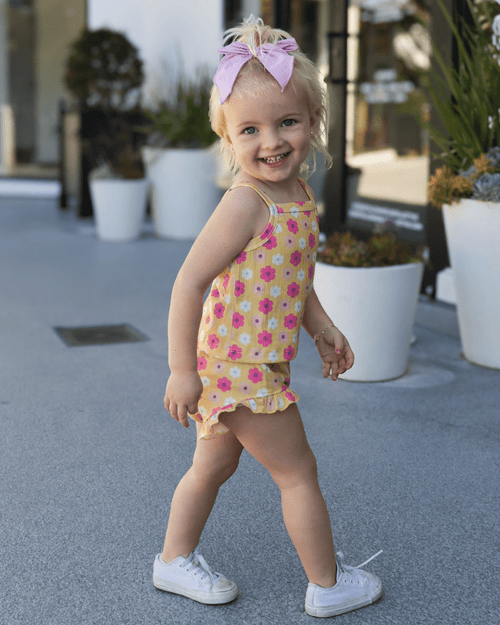 Luna Top & Bloomer Set - Daisy Chain