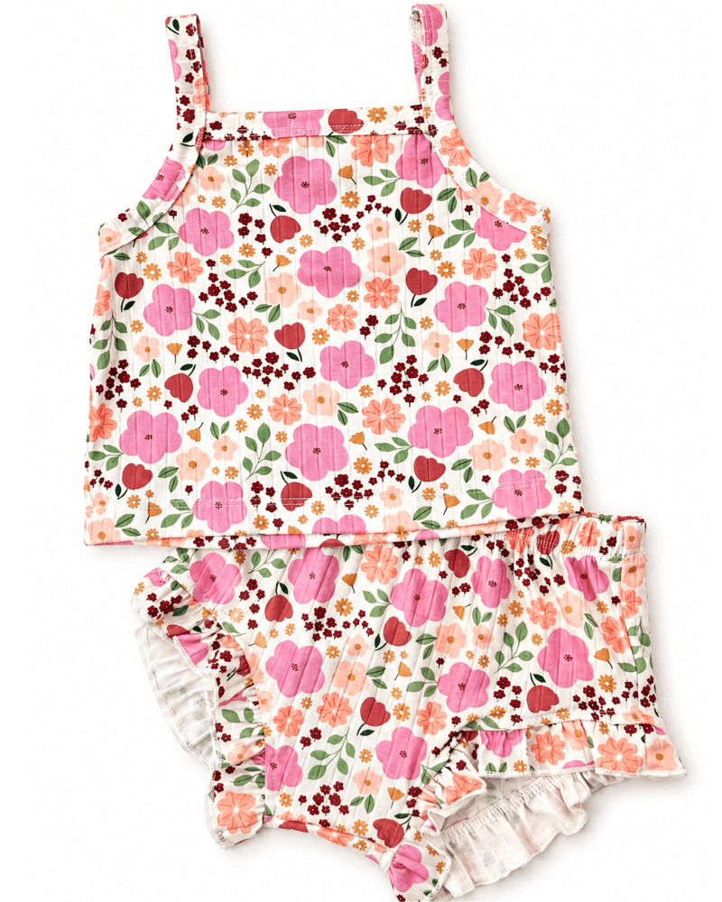 Luna Top & Bloomer Set - Harvest Bloom