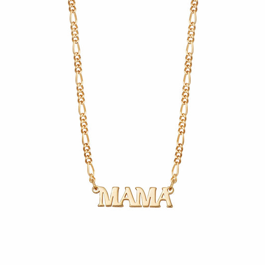 Mama Necklace 18ct Gold Plate
