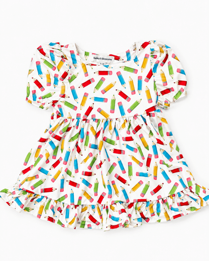 Phoebe Ruffle Dress - School Days