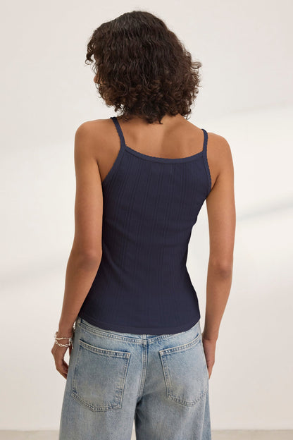 INIKU POINTELLE TANK TOP