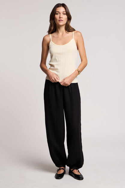 LYNN POINTELLE TANK TOP
