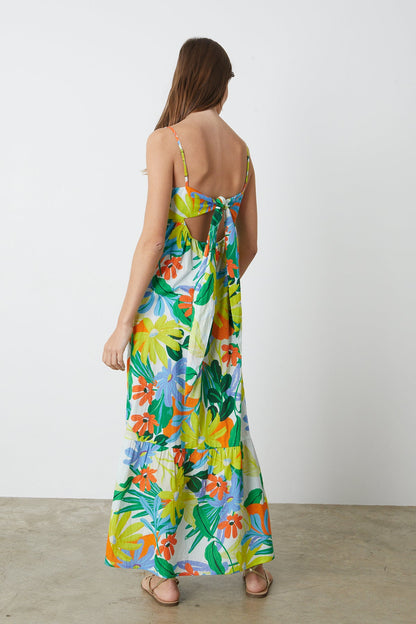KAYLA PRINTED MAXI DRESS