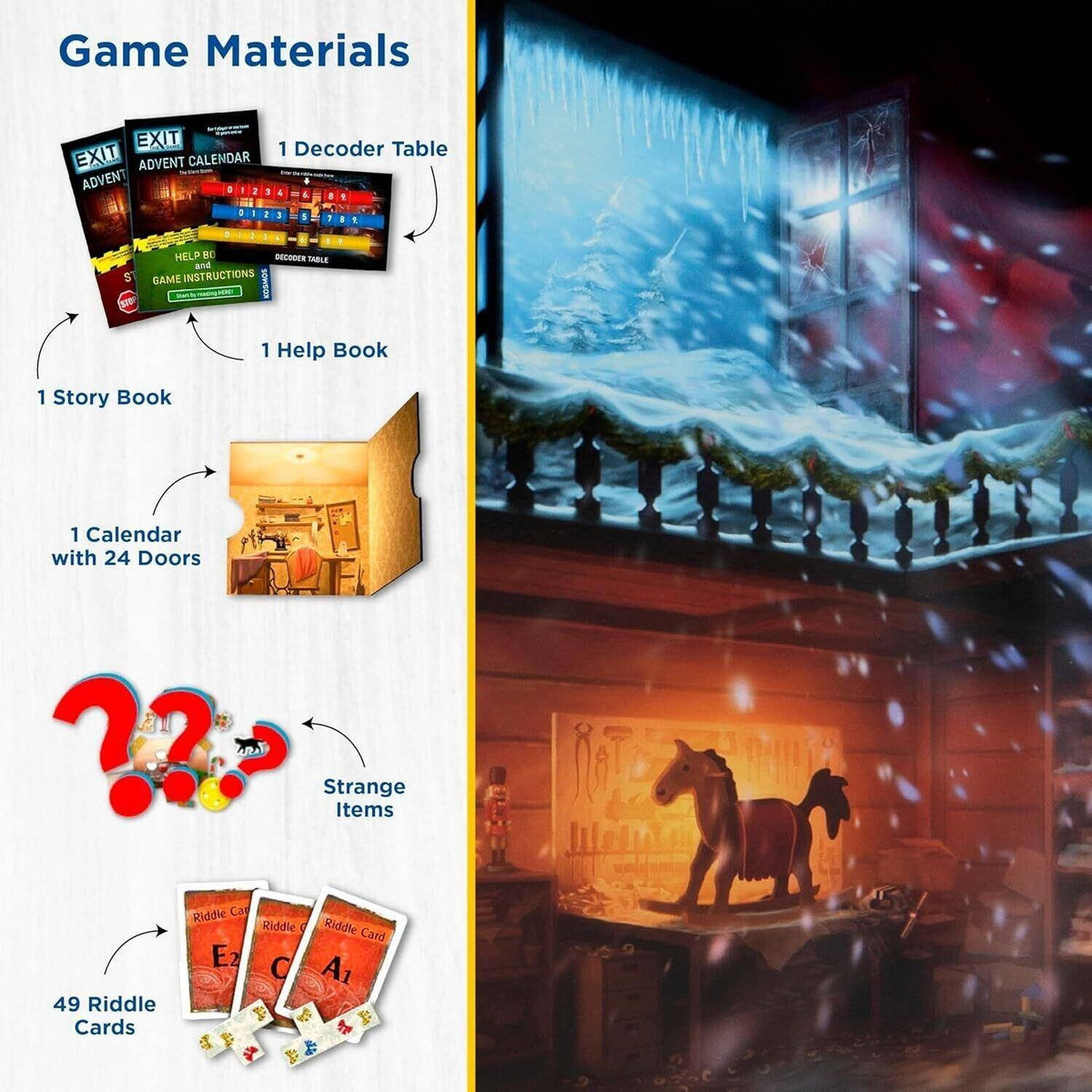 🎄 Last Day – 50% OFF! Escape the Workshop Advent Calendar | 24 Days of Puzzles & Adventure