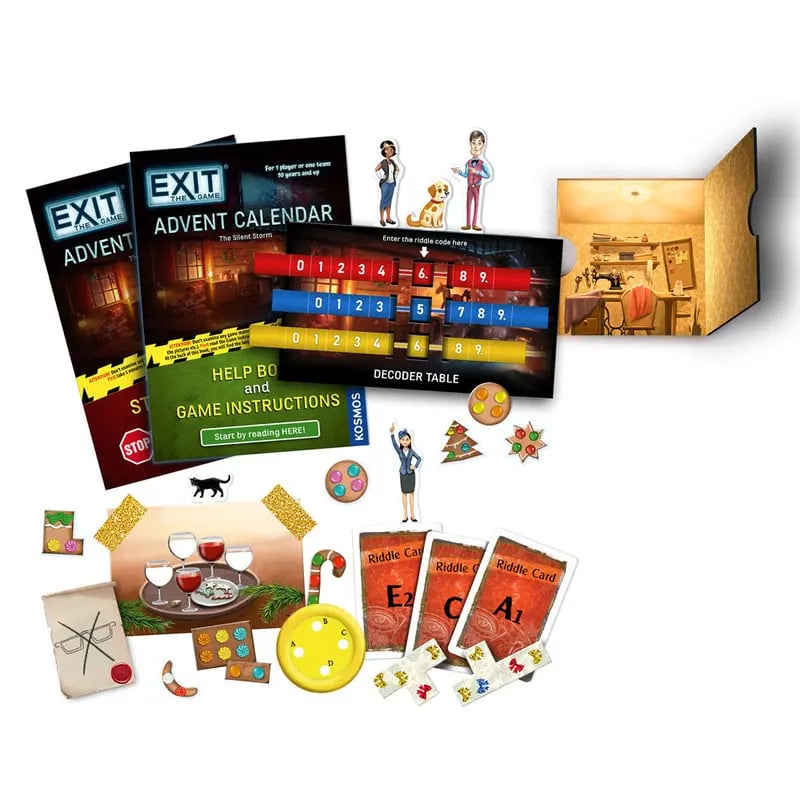 🎄 Last Day – 50% OFF! Escape the Workshop Advent Calendar | 24 Days of Puzzles & Adventure