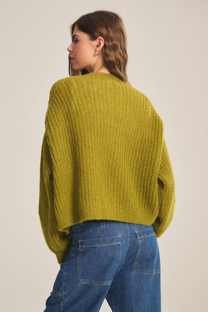 RANYA ALPACA CARDIGAN