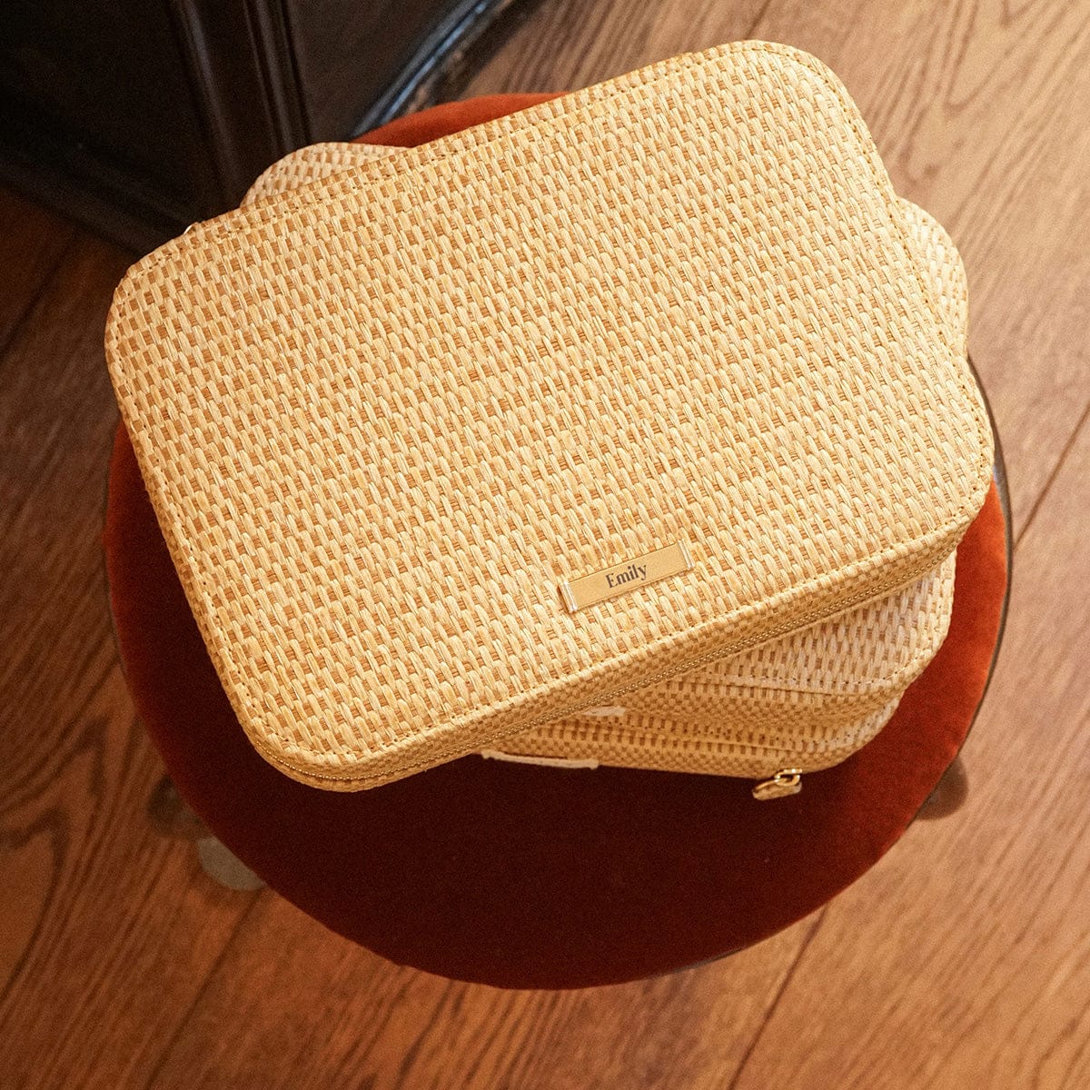Rattan Large Jewellery Box