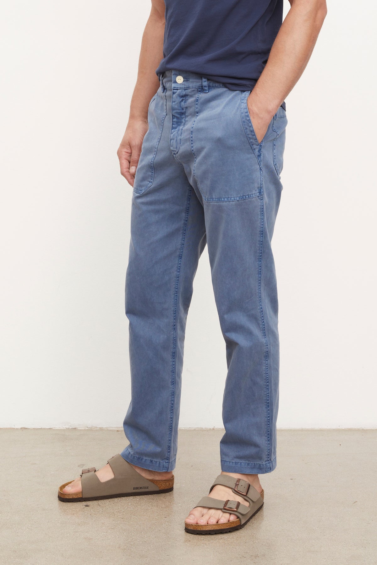 TOBY SANDED TWILL PANT