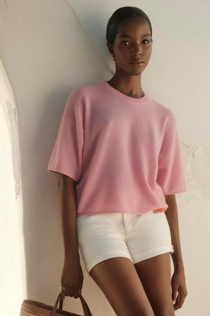 BLAKE CASHMERE CREW NECK SWEATER