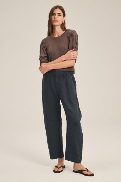 TAYLOR HEAVY LINEN PANT
