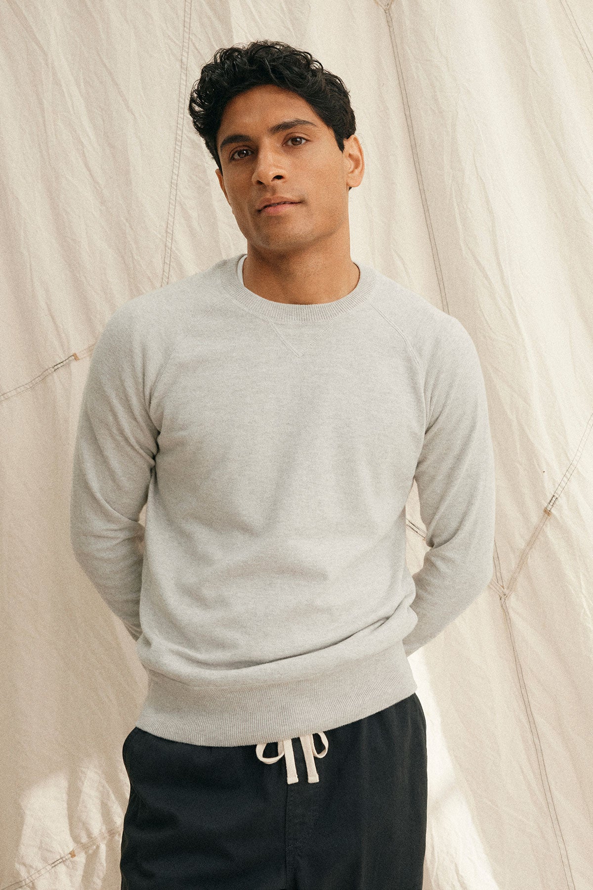 DARIO COTTON CASHMERE SWEATER