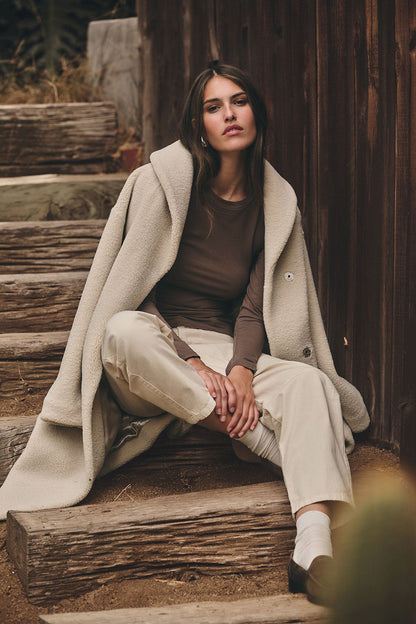 ELEANOR SHERPA COAT