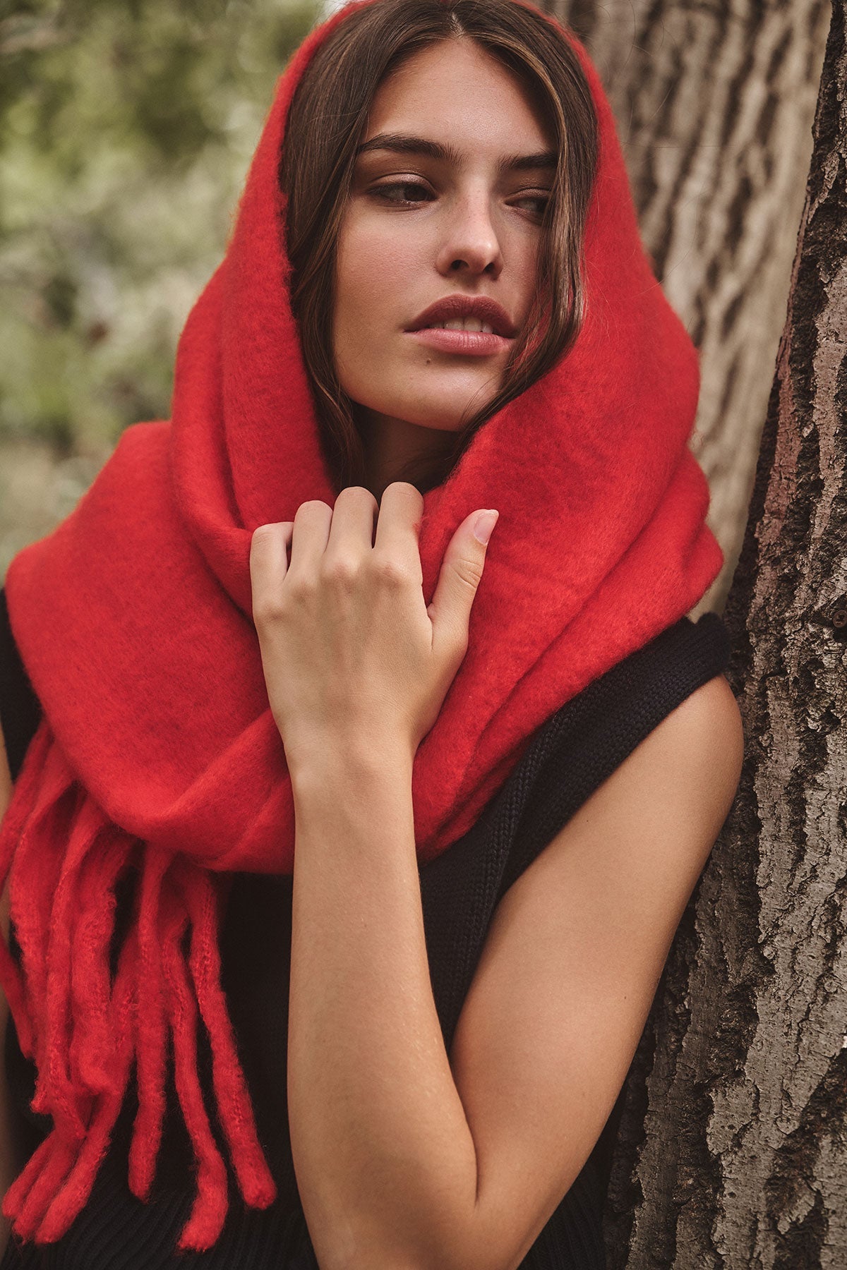 CHIC SOLID SCARF