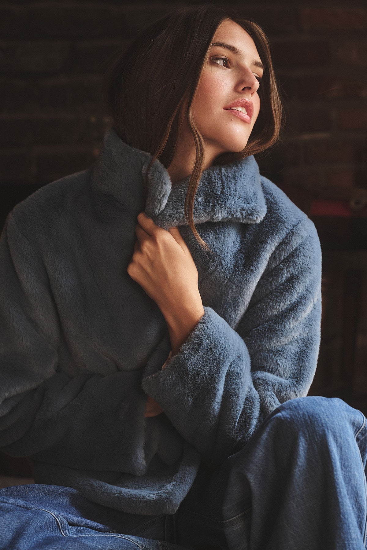 SHEENA LUXE FAUX FUR JACKET
