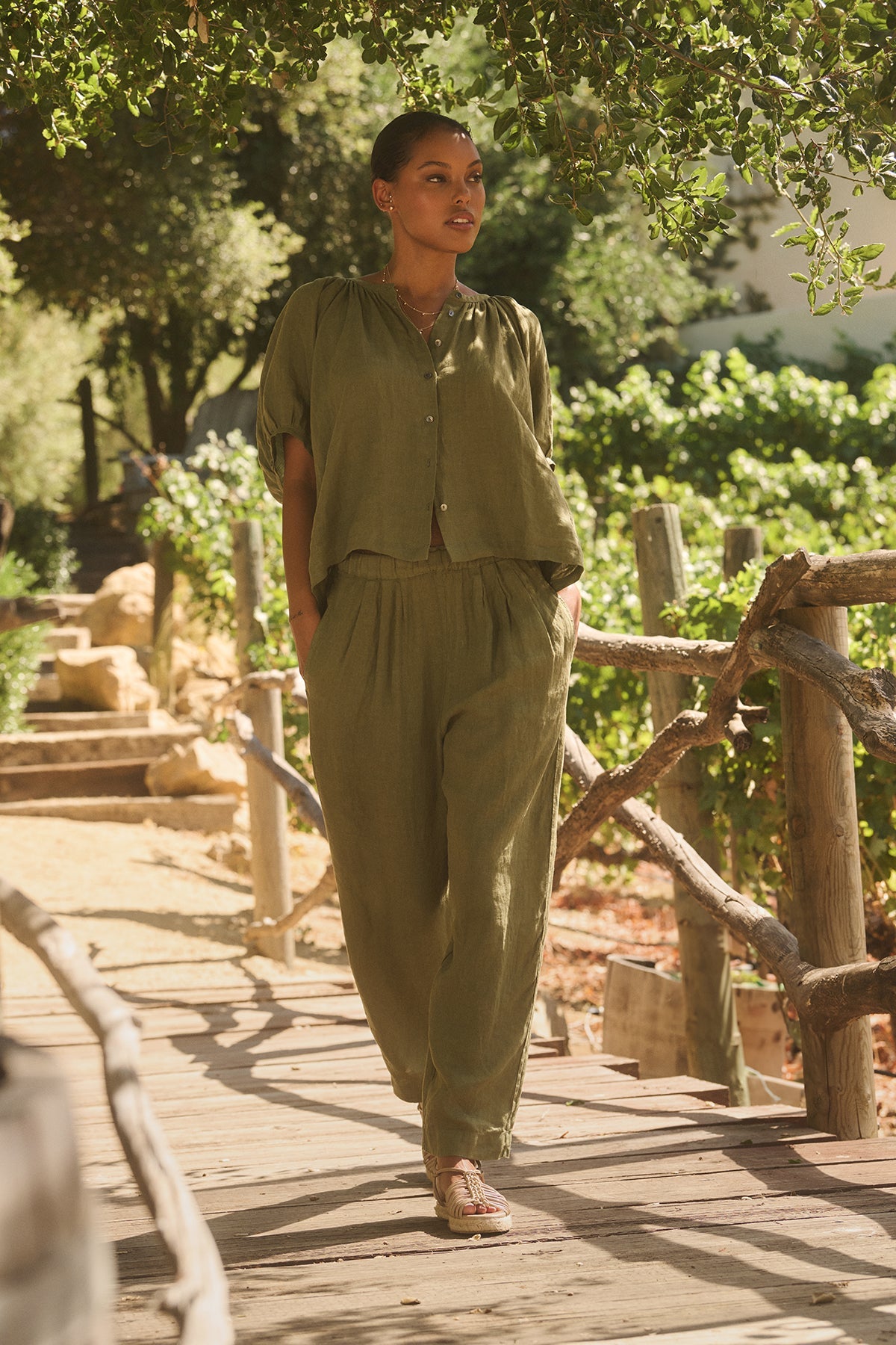 JAIMI LINEN TOP