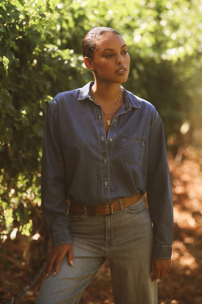 KASSA CHAMBRAY SHIRT