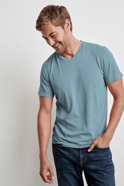 SAMSEN WHISPER CLASSIC V-NECK TEE