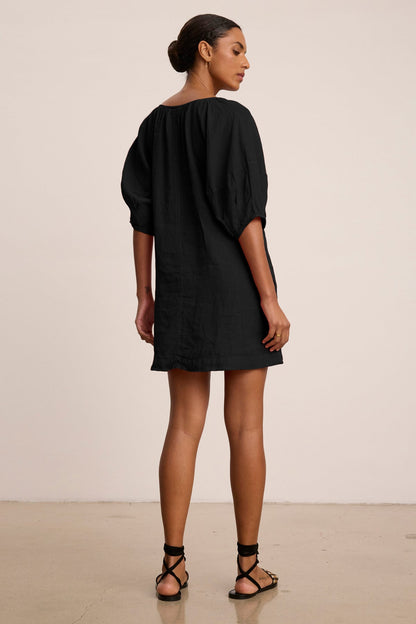 GRETA LINEN DRESS