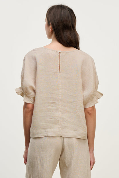 EMILY LINEN TOP