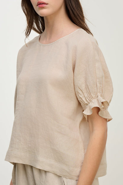 EMILY LINEN TOP
