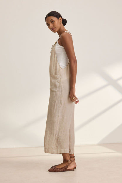 ISABEL LINEN ROMPER