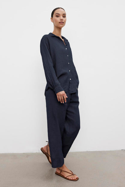 MULHOLLAND LINEN SHIRT