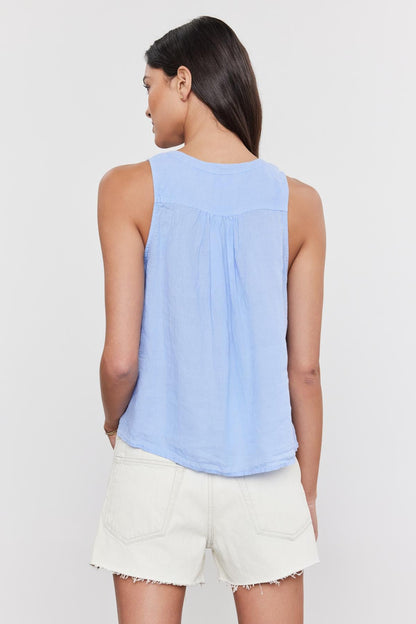 TACY LINEN TANK TOP